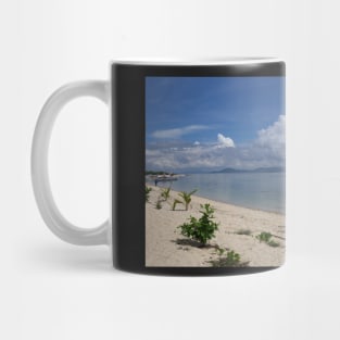 tropical beach view Mug